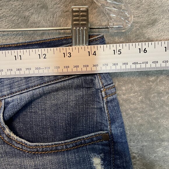 Banana Republic Women Classic Boyfriend Modern Distressed Low Rise Jeans Ava 8* - Picture 7 of 14